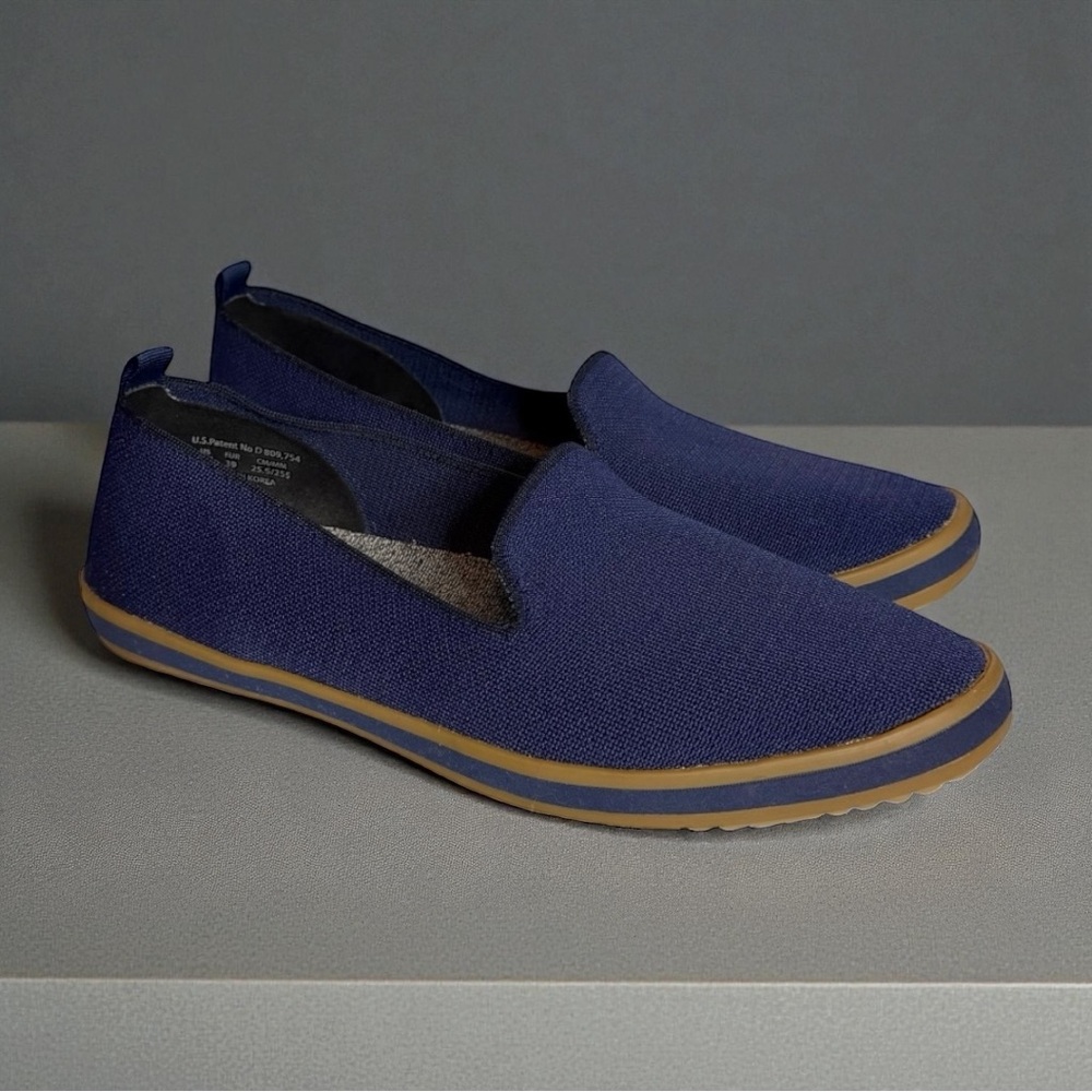Bill Blass Sutton Knit Slip On Loafers Womens Size 8.5 Flats EcoKnit Lightweight